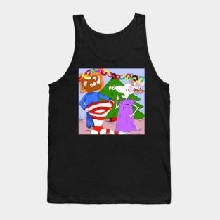 What if the stockings were bare? Tank Top